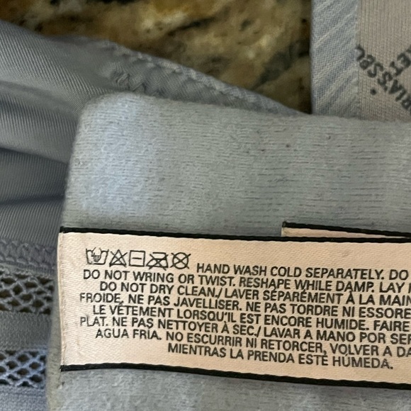 Victoria Secret No Wire Push Up T-Shirt Teal Wireless Wirefree Multiway Bra 34C - Picture 6 of 11